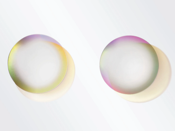 SHIMMER - Round wall-mounted mirror by Glas Italia - view 2
